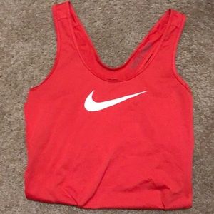 Red/orange drinfit Nike tank